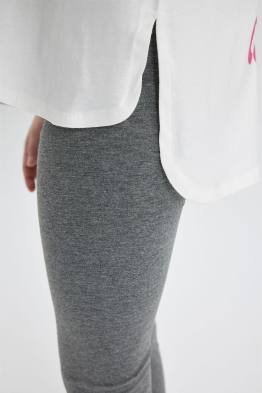 بنات بيج فاتح سيت بناتي تي شيرت وستيرج - قطعتين