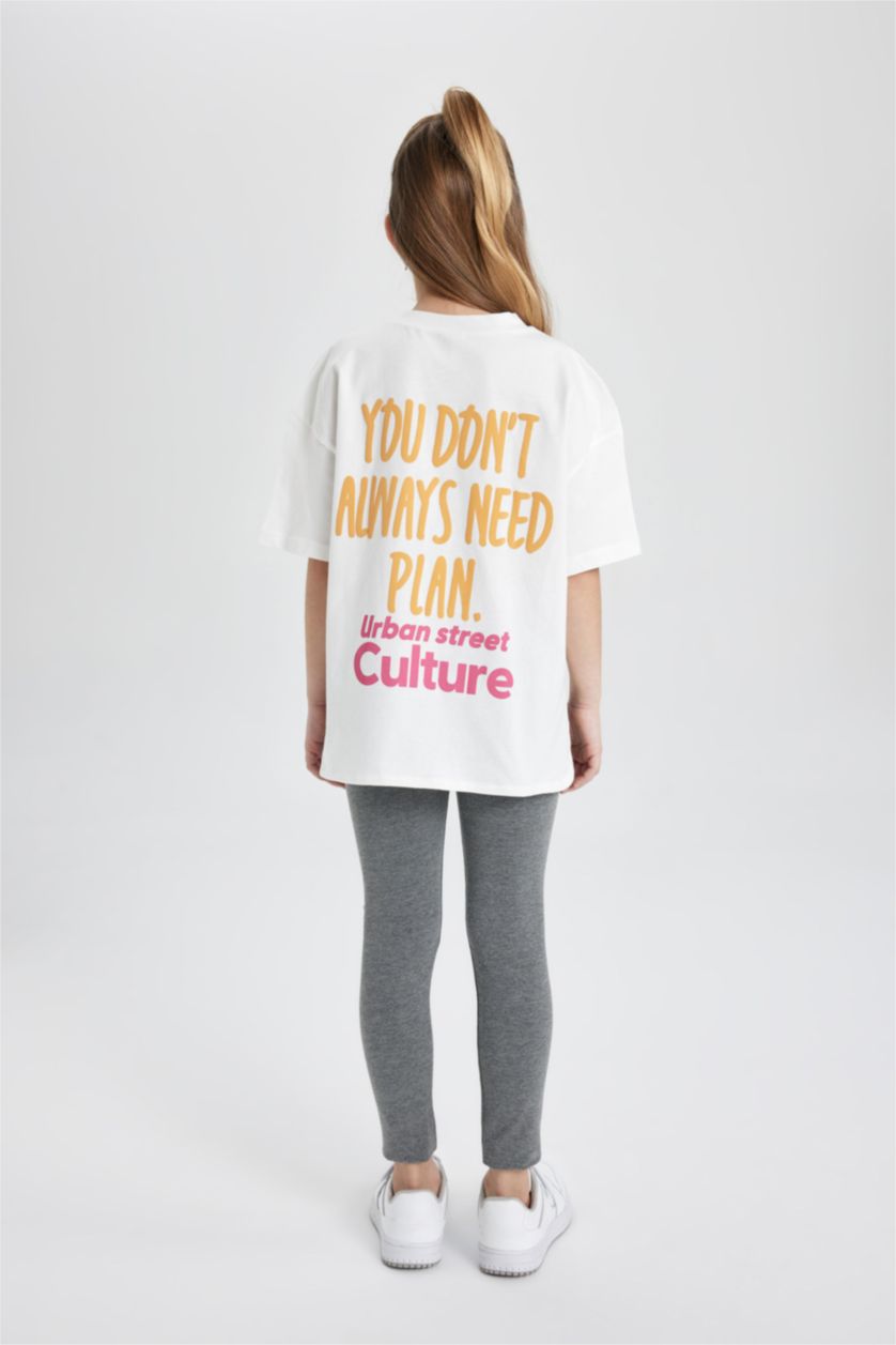 بنات بيج فاتح سيت بناتي تي شيرت وستيرج - قطعتين