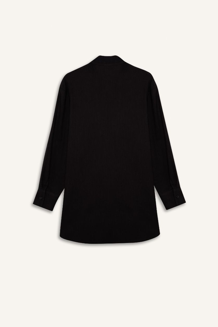 نساء أسود فستان بحر من قطن قصة عادية من Fall in Love