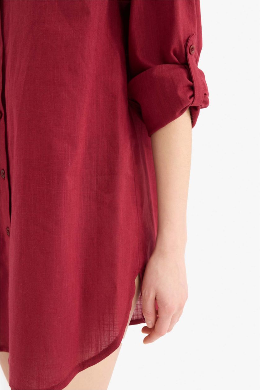 Әйелдерге Бордо Fall in Love қалыпты пішім Жағажай киімі