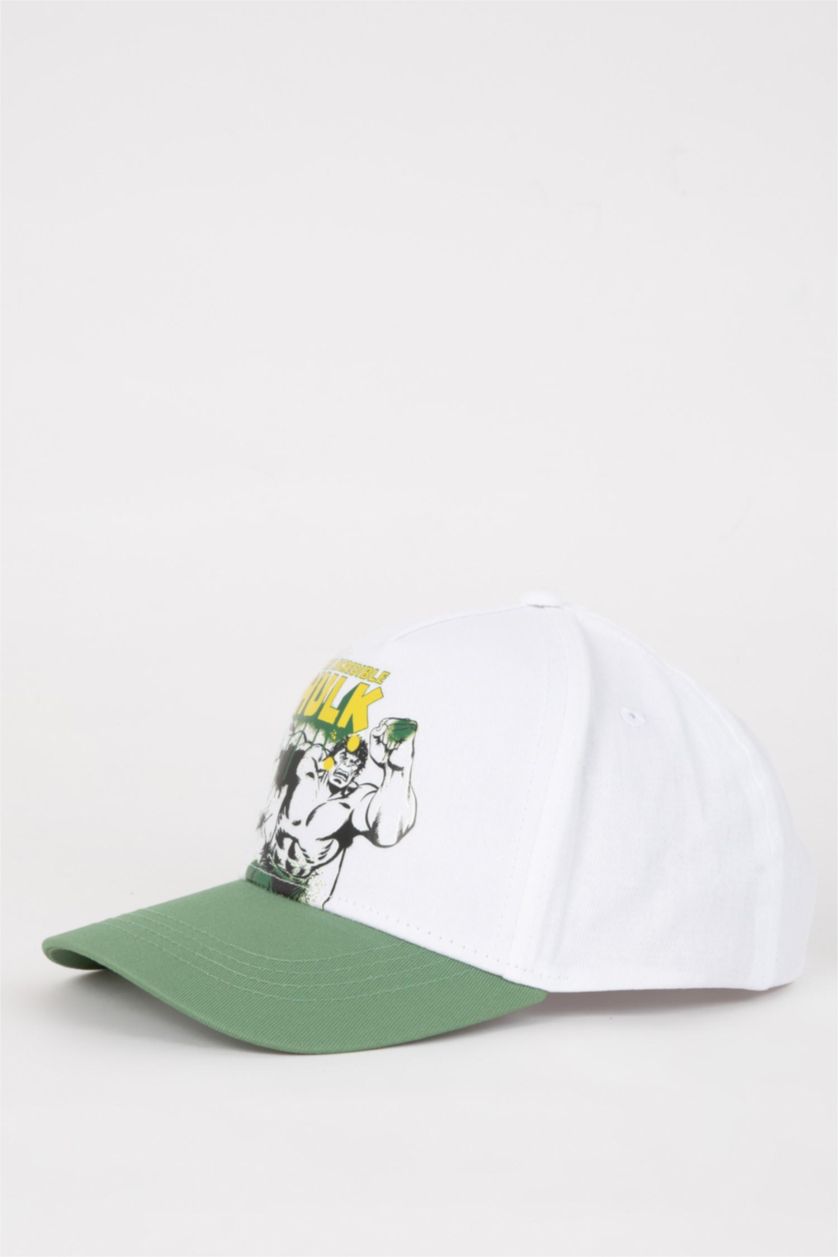 BOYS & TEENS Mint Boy Gabardine Printed Avengers Hat