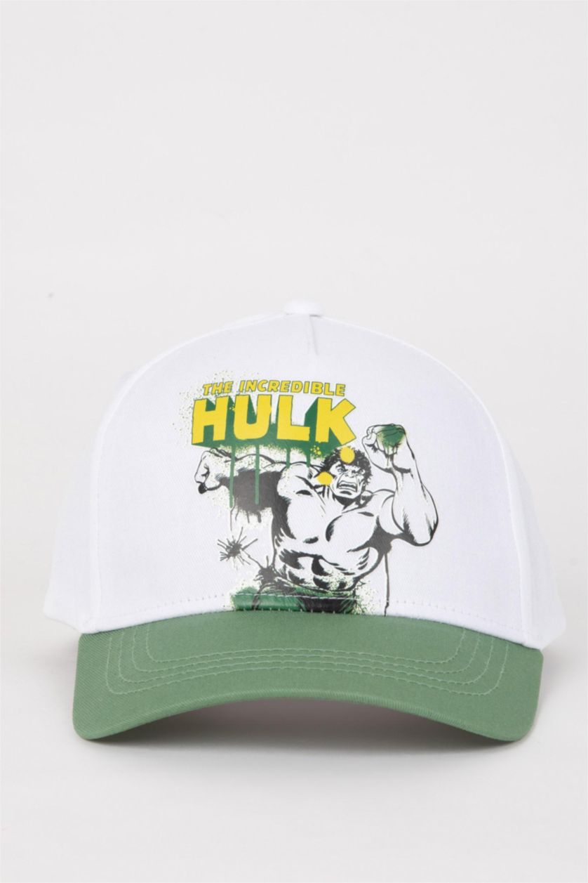 BOYS & TEENS Mint Boy Gabardine Printed Avengers Hat