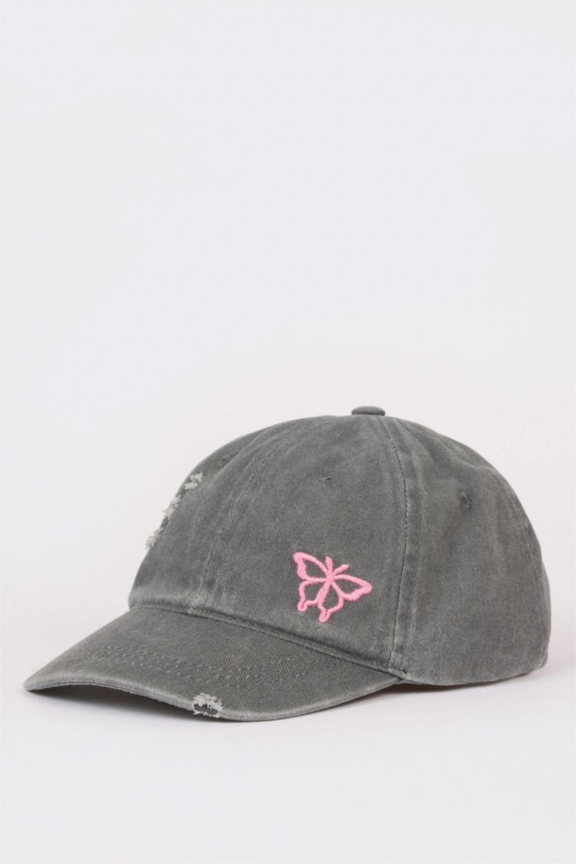 Girls & Teens Dark Grey Girl Cap