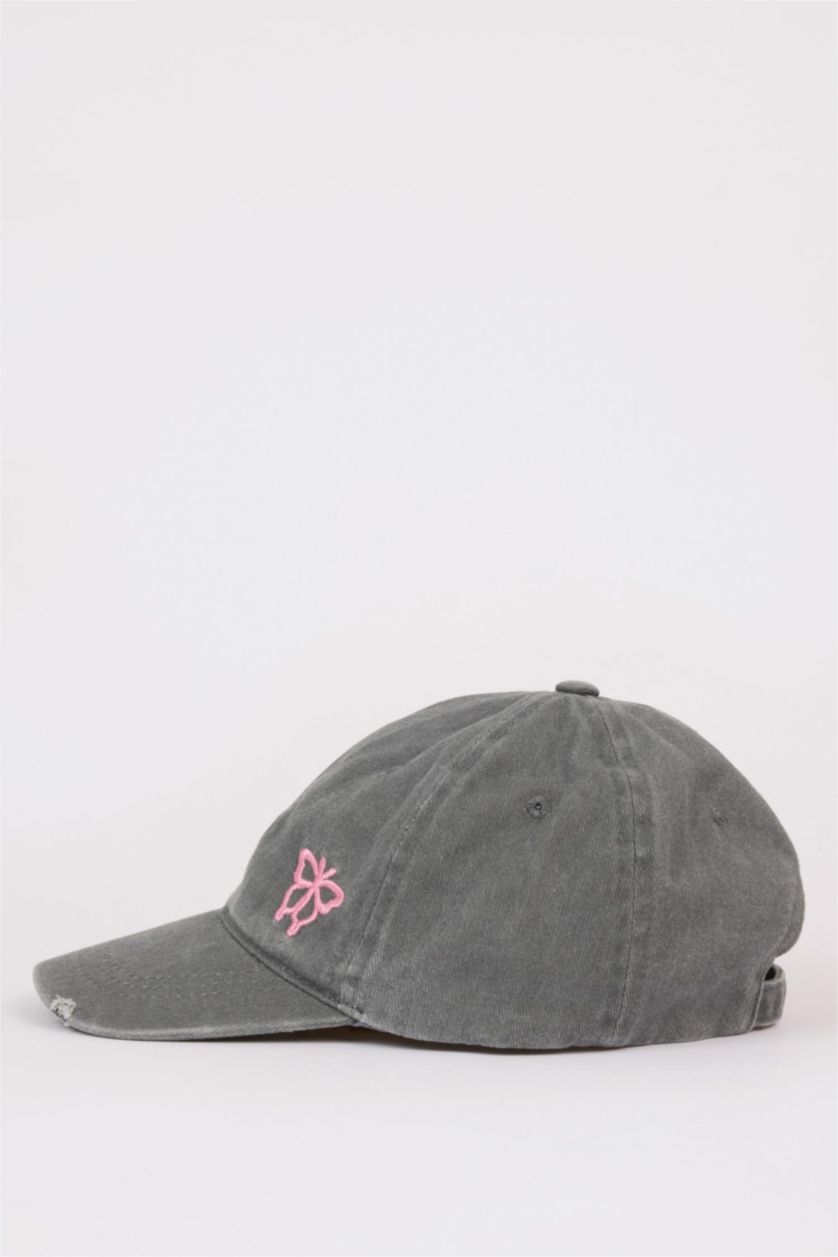 Girls & Teens Dark Grey Girl Cap
