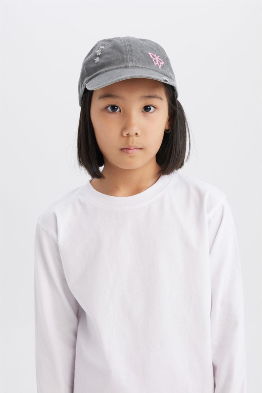 Girls & Teens Dark Grey Girl Cap