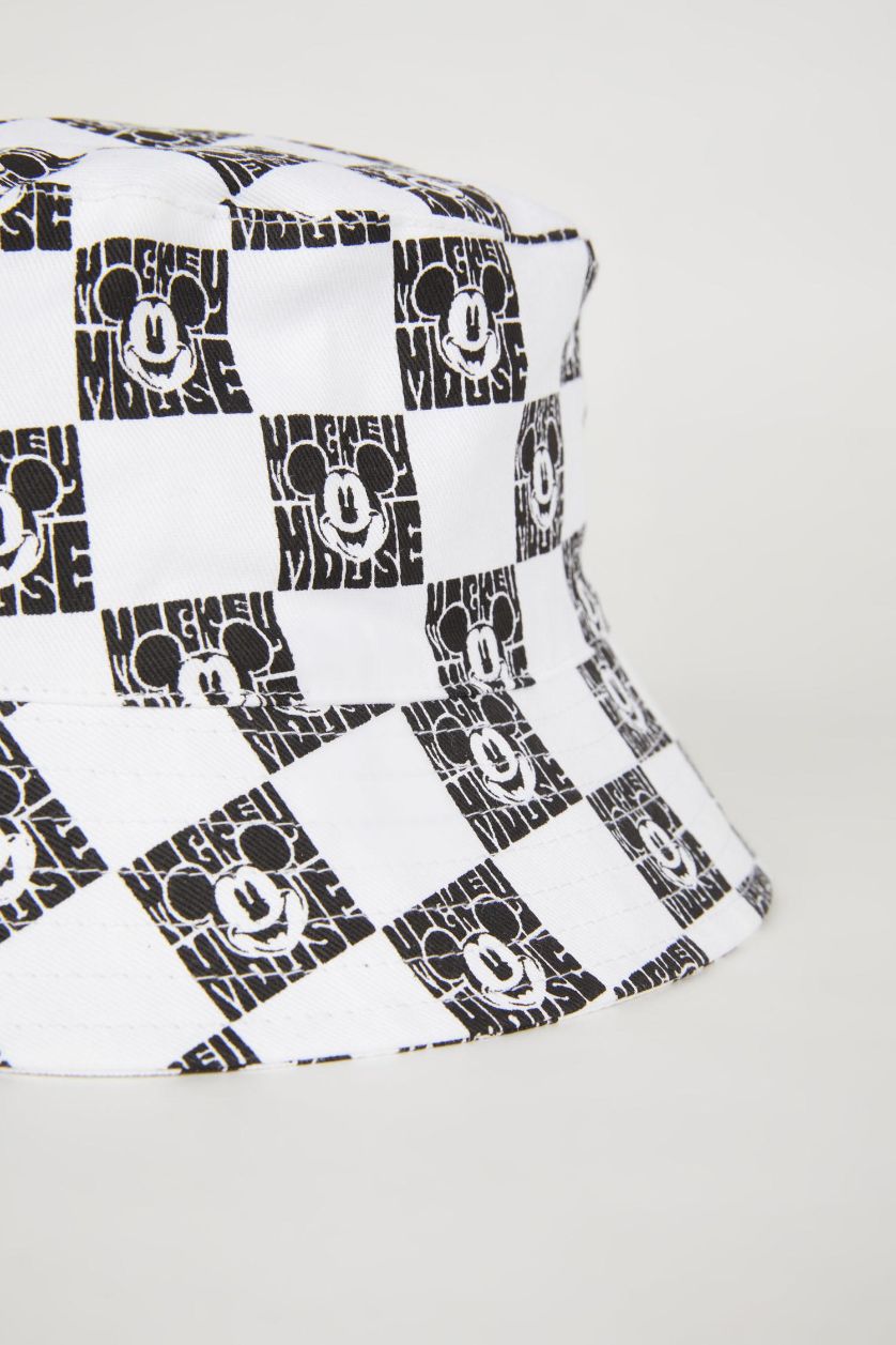 بناتي أسود طاقية بناتي جبردين من ديزني ميكي وميني