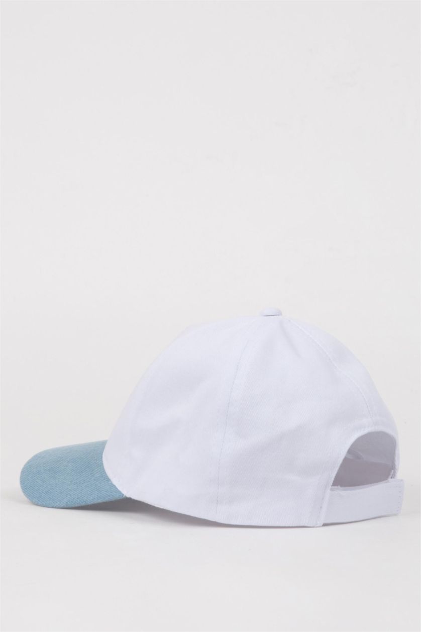 Kız Çocuk - Genç Kız Mavi Kız Çocuk SmıleyWorld Pamuklu Cap Şapka