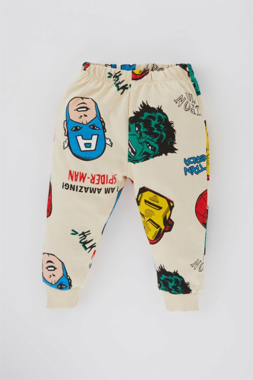 BABY BOY Light Stone Baby Boy Marvel Comic Sweatshirt Sweatpants 2 Piece Set