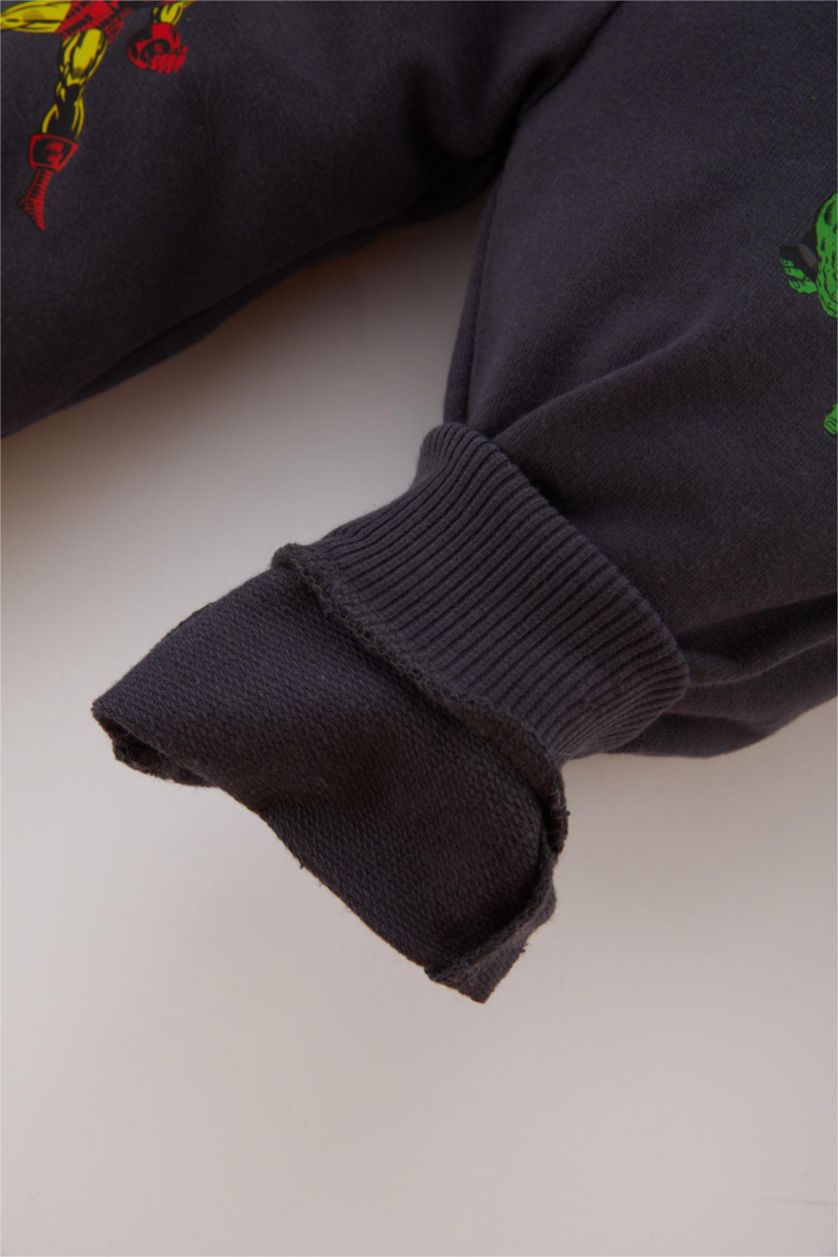 BÉBÉ GARÇON Anthracite Pantalon de Jogging Marvel Comics pour Bébé Garçon