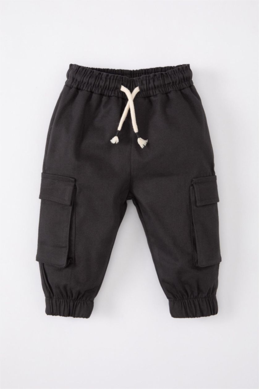 BÉBÉ GARÇON Beige Clair Ensemble De Sweatshirts Imprimés avec Motif De Tigre et Pantalon De Jogging Pour Bébé Garçon - 2 Pièces