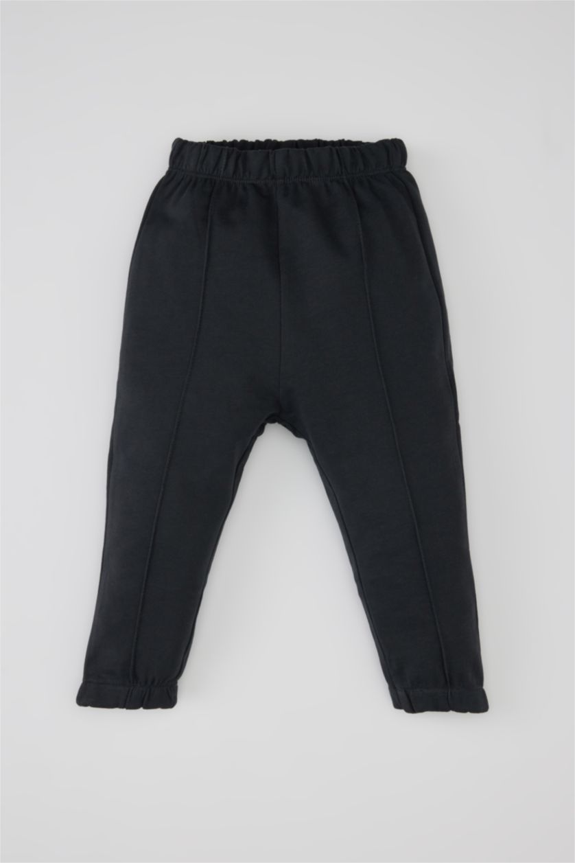 BABY BOY Anthracite Baby Boy Printed Sweatshirt Sweatpants 2 Piece Set