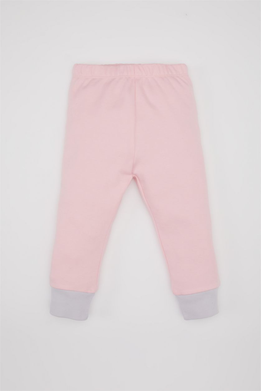 BABY GIRL Pink Baby Girl Printed 2 Piece Pajama Set