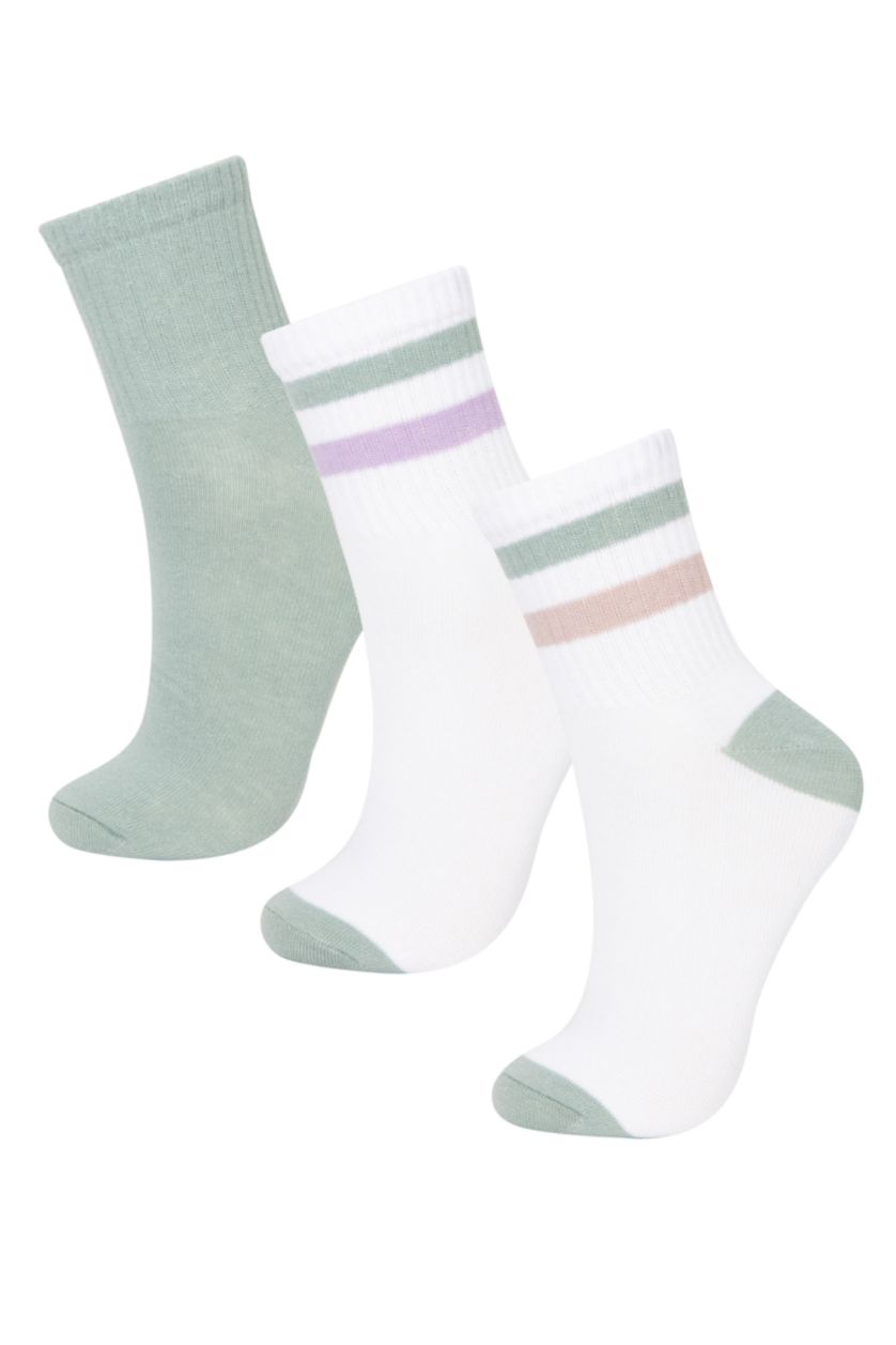 FEMME Karma Chaussettes Socquettes Coton pour Femme - 3 Paires