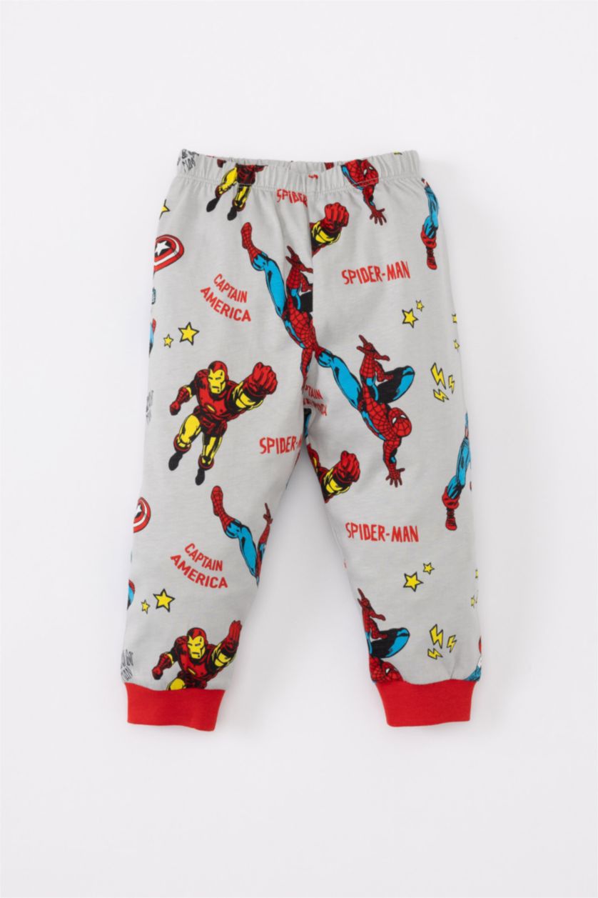 BÉBÉ GARÇON Gris Clair Pyjama Manches Longues Marvel Comics pour Bébé Garçon