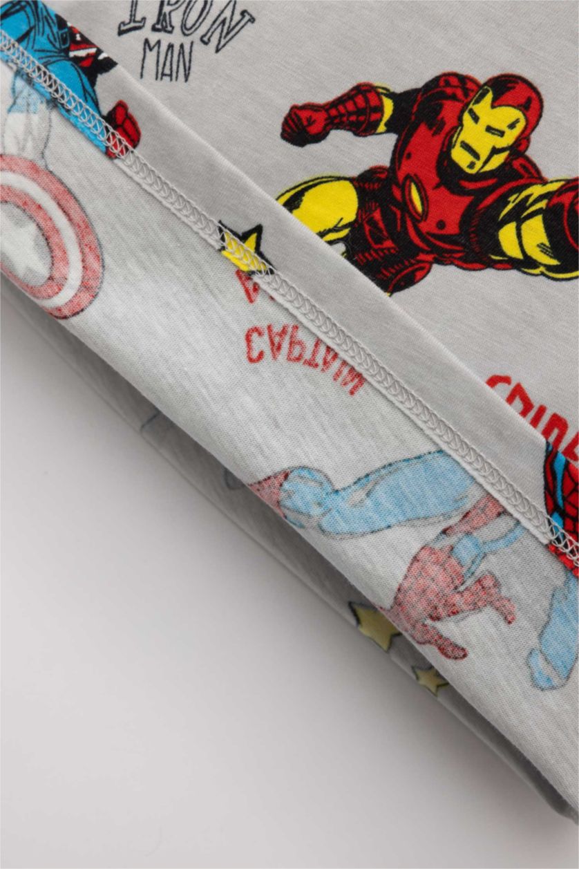 BÉBÉ GARÇON Gris Clair Pyjama Manches Longues Marvel Comics pour Bébé Garçon