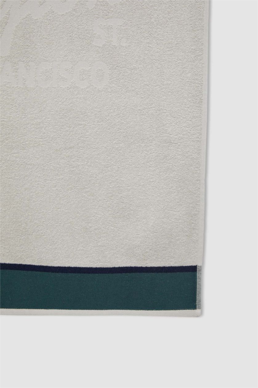 MAN Dark Grey Man Cotton Beach Towel