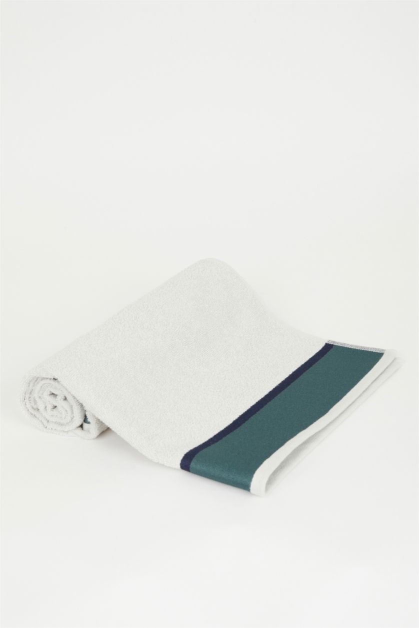 MAN Dark Grey Man Cotton Beach Towel