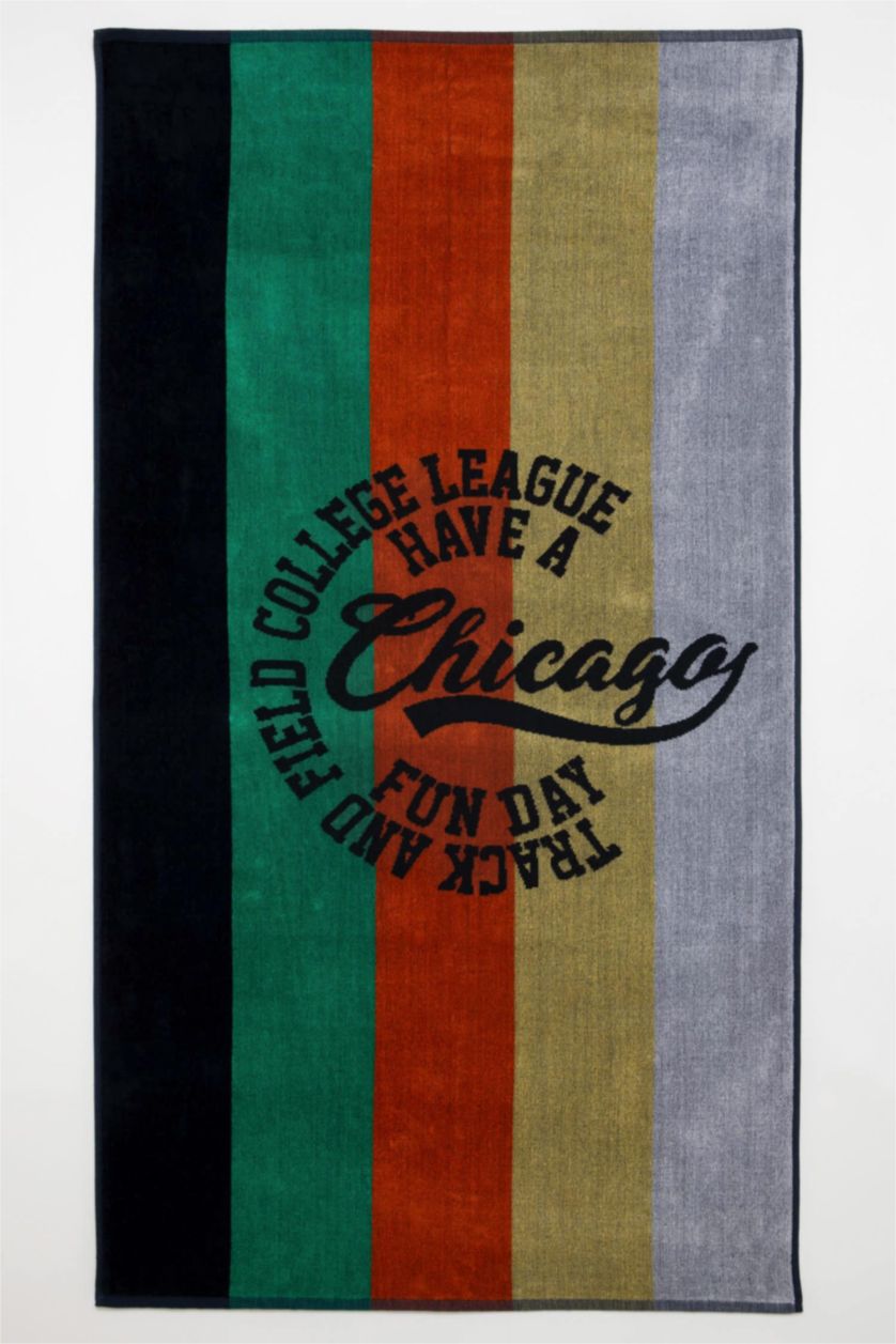 أولاد Karma منشفة بحر ولادي قطن منقوش