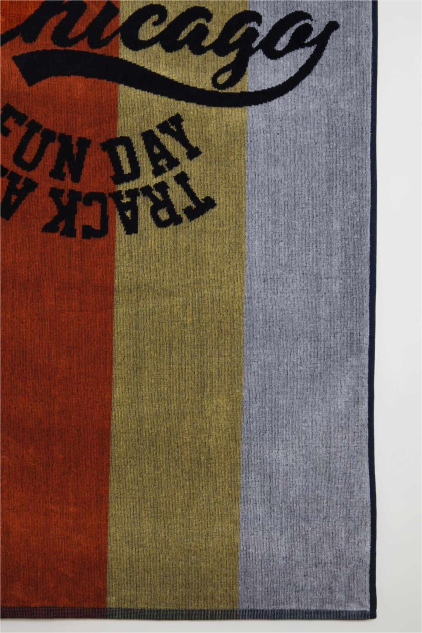 أولاد Karma منشفة بحر ولادي قطن منقوش