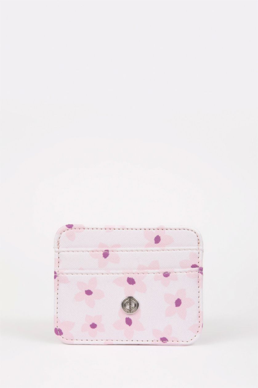 نساء أرجواني محفظة نسائي جلد صناعي