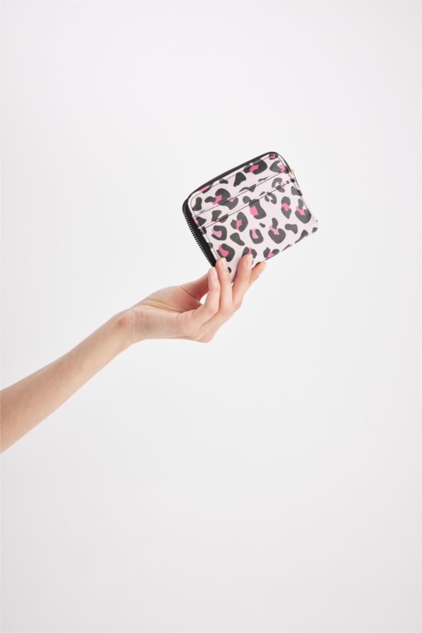 Әйелдерге Фуксия Әйелдерге leopard полиуретан Әмияндар