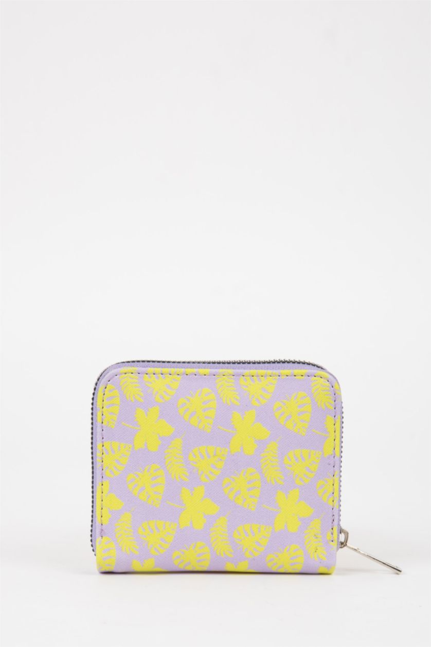 Woman Lilac Woman Faux Leather Wallet