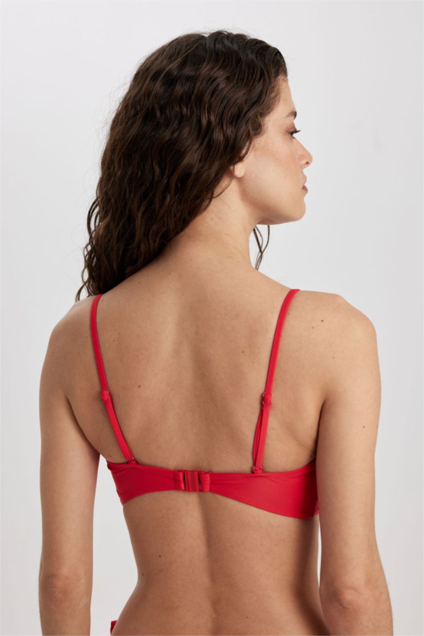 Әйелдерге қызыл Fall in Love қалыпты пішім Бикини үсті