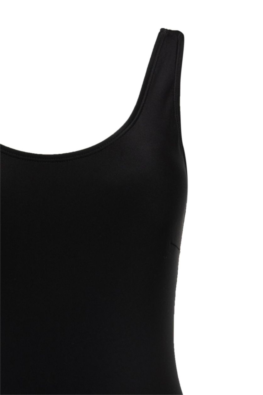 Woman Black Swimsuit