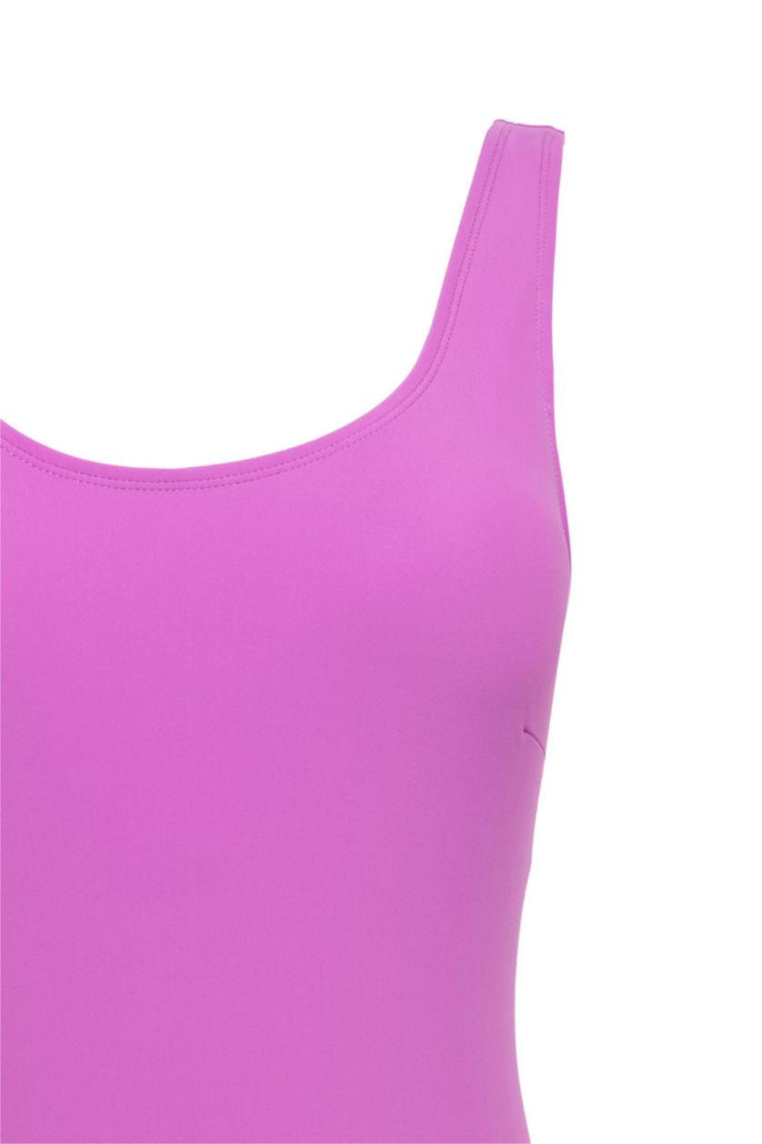 Woman Purple Fall in Love Regular Fit Swimsuit