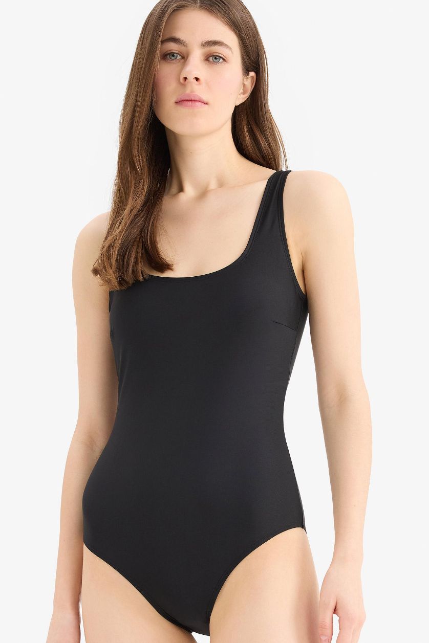 FEMME Noir Maillot de bain à Coupe régulière de Fall in Love