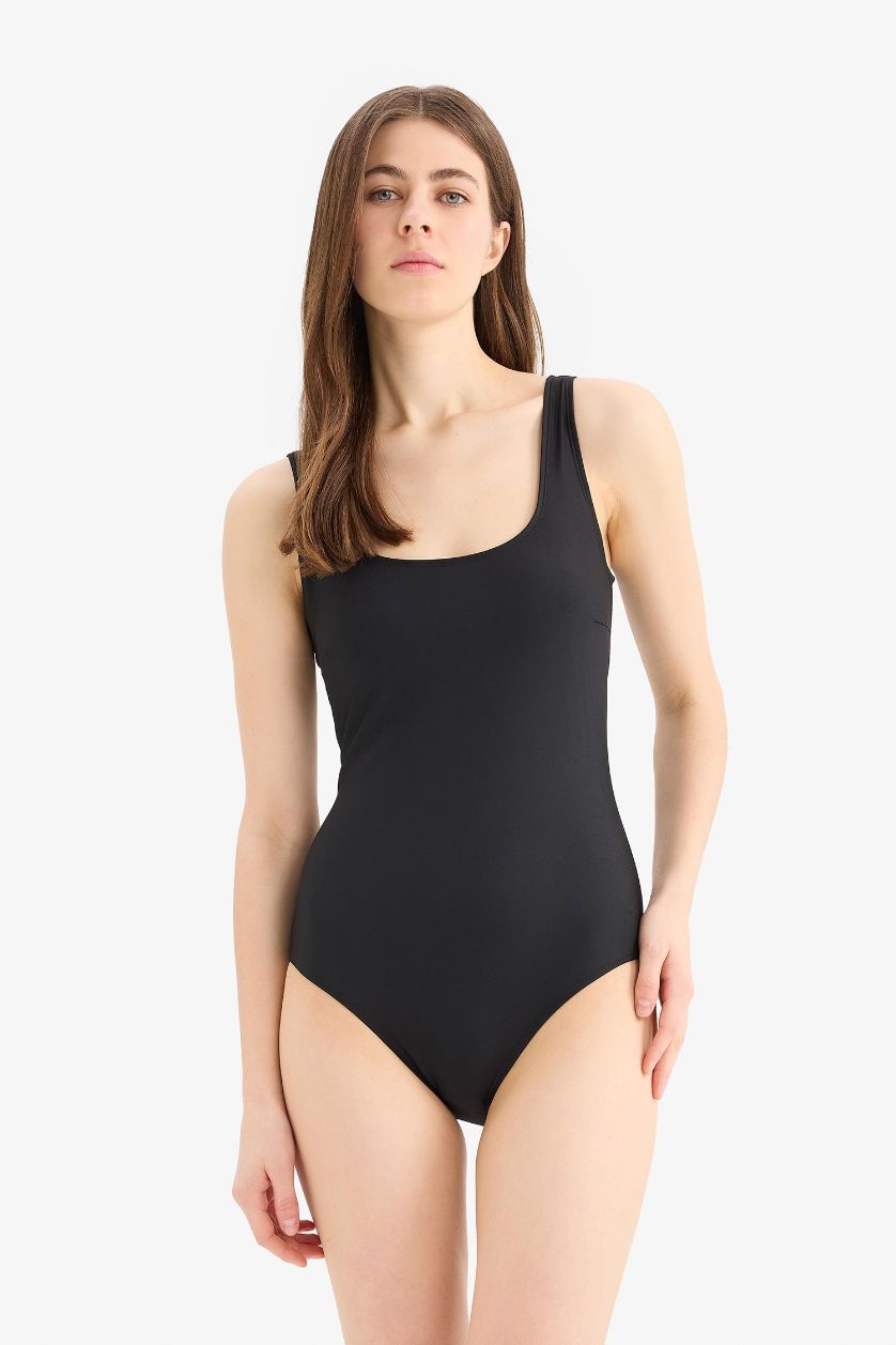 FEMME Noir Maillot de bain à Coupe régulière de Fall in Love