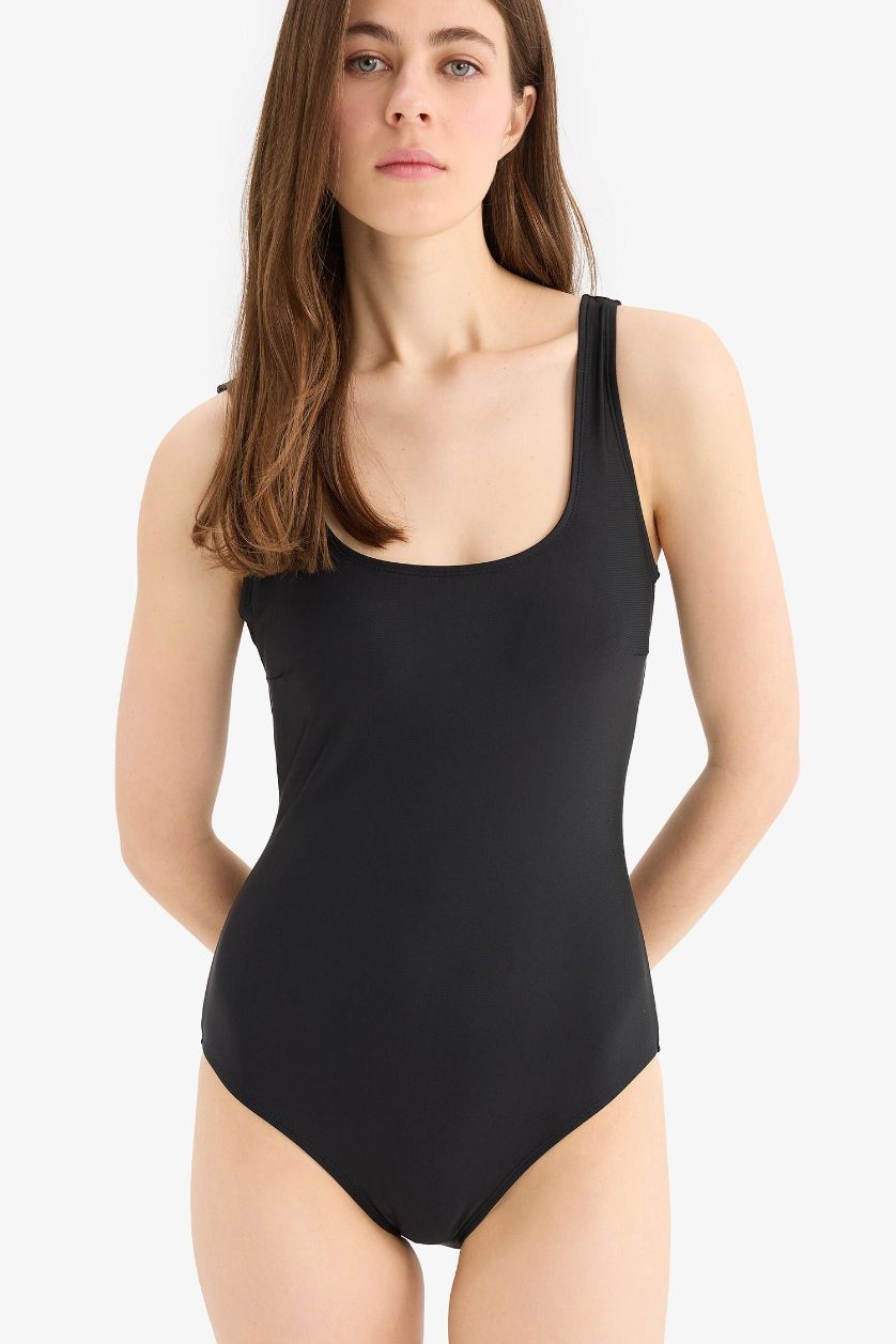 FEMME Noir Maillot de bain à Coupe régulière de Fall in Love