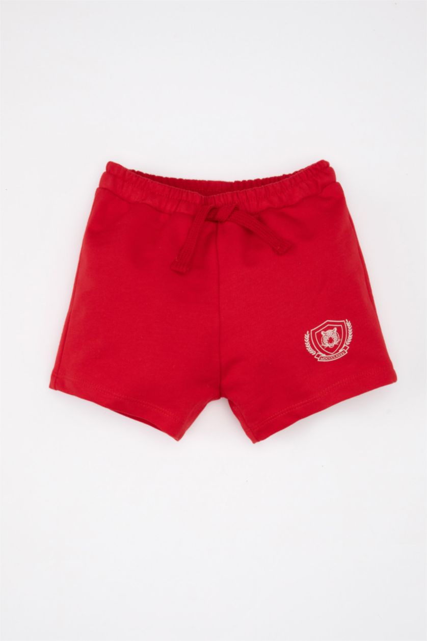 BÉBÉ GARÇON Rouge Short imprimé tigre pour bébé garçon