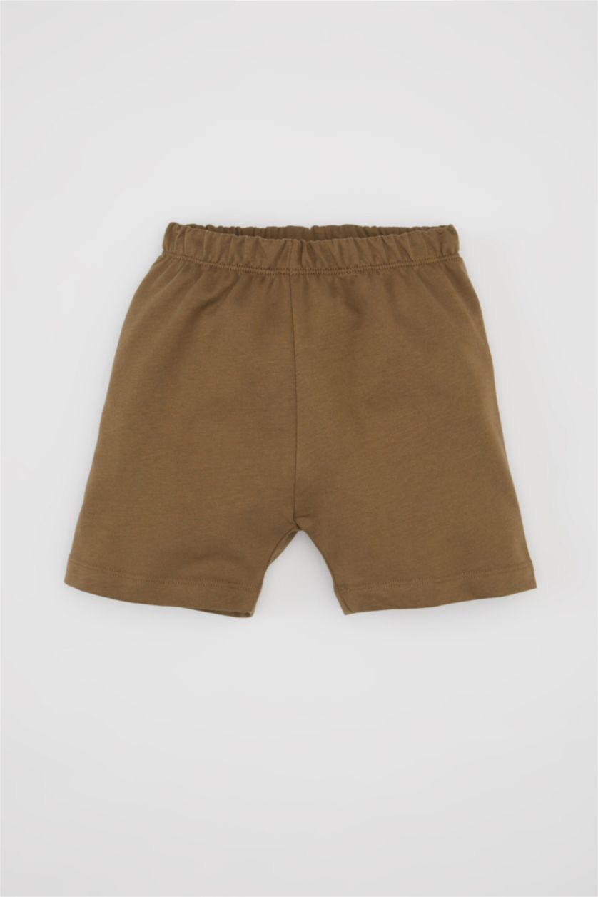 BABY BOY Beige Baby Boy Dinosaur Printed 2 Piece Set