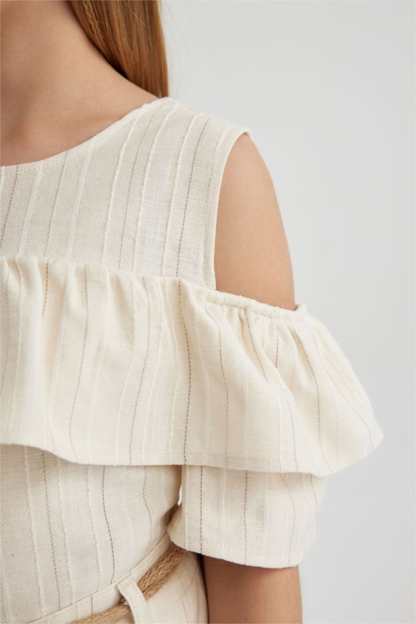 بنات بيج فاتح بلوزة بناتي نص كم موسلين