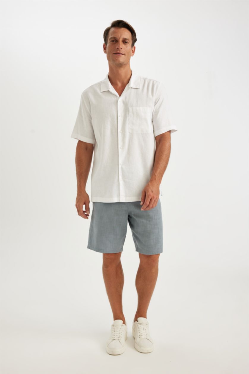 Erkek Beyaz Relax Fıt