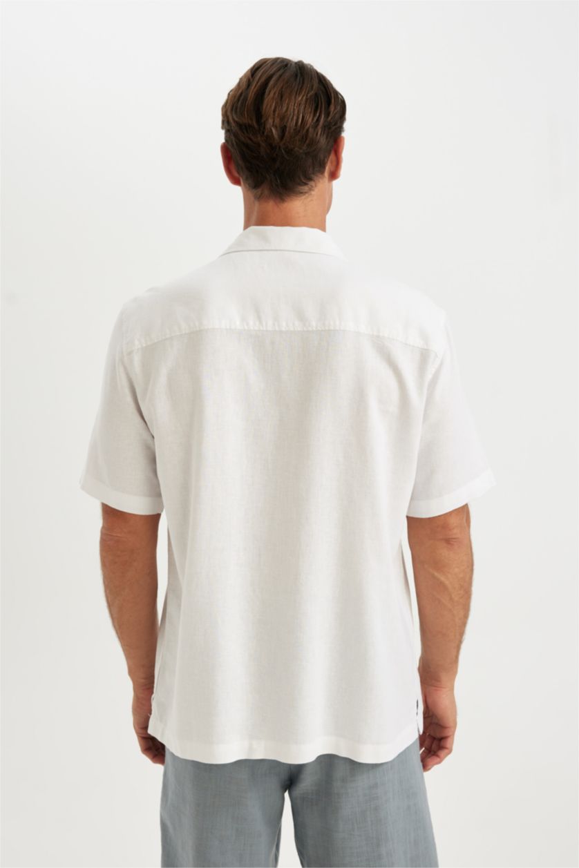 Erkek Beyaz Relax Fıt