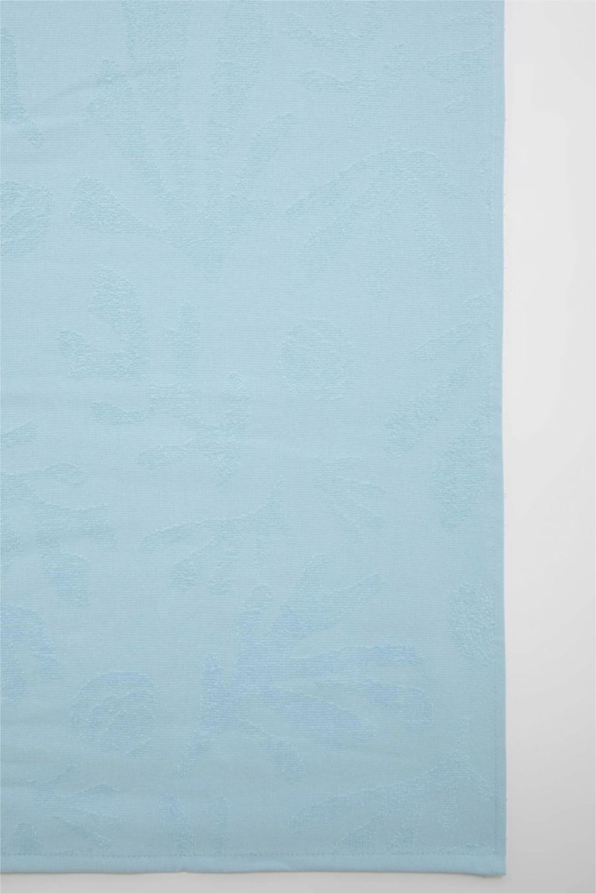 Kadın Mavi Kadın Pamuklu Plaj Havlusu