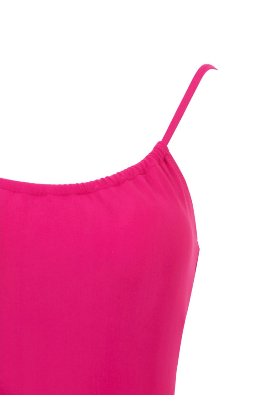 Woman Dark Pink Regular Fit Swimsuit