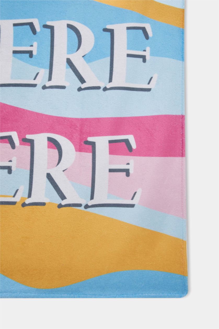 Kadın Karma Pamuklu Plaj Havlusu