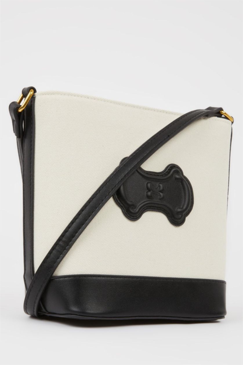 Женщины Черный Женская сумка через плечо из искусственной кожи