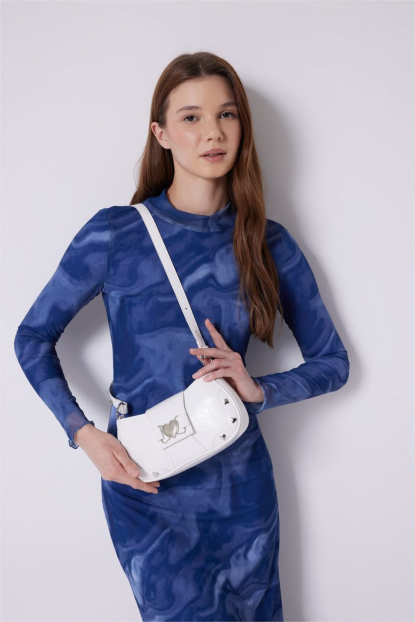 FEMME Blanc Sac en Simili Cuir Pour Femme