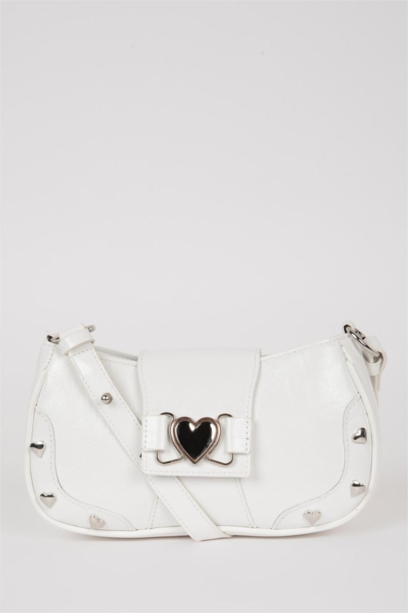 FEMME Blanc Sac en Simili Cuir Pour Femme