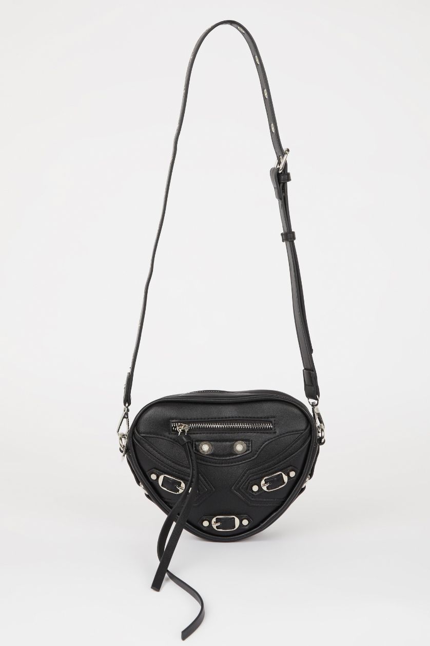 Kadın Siyah Kadın Suni Deri Omuz Çantası