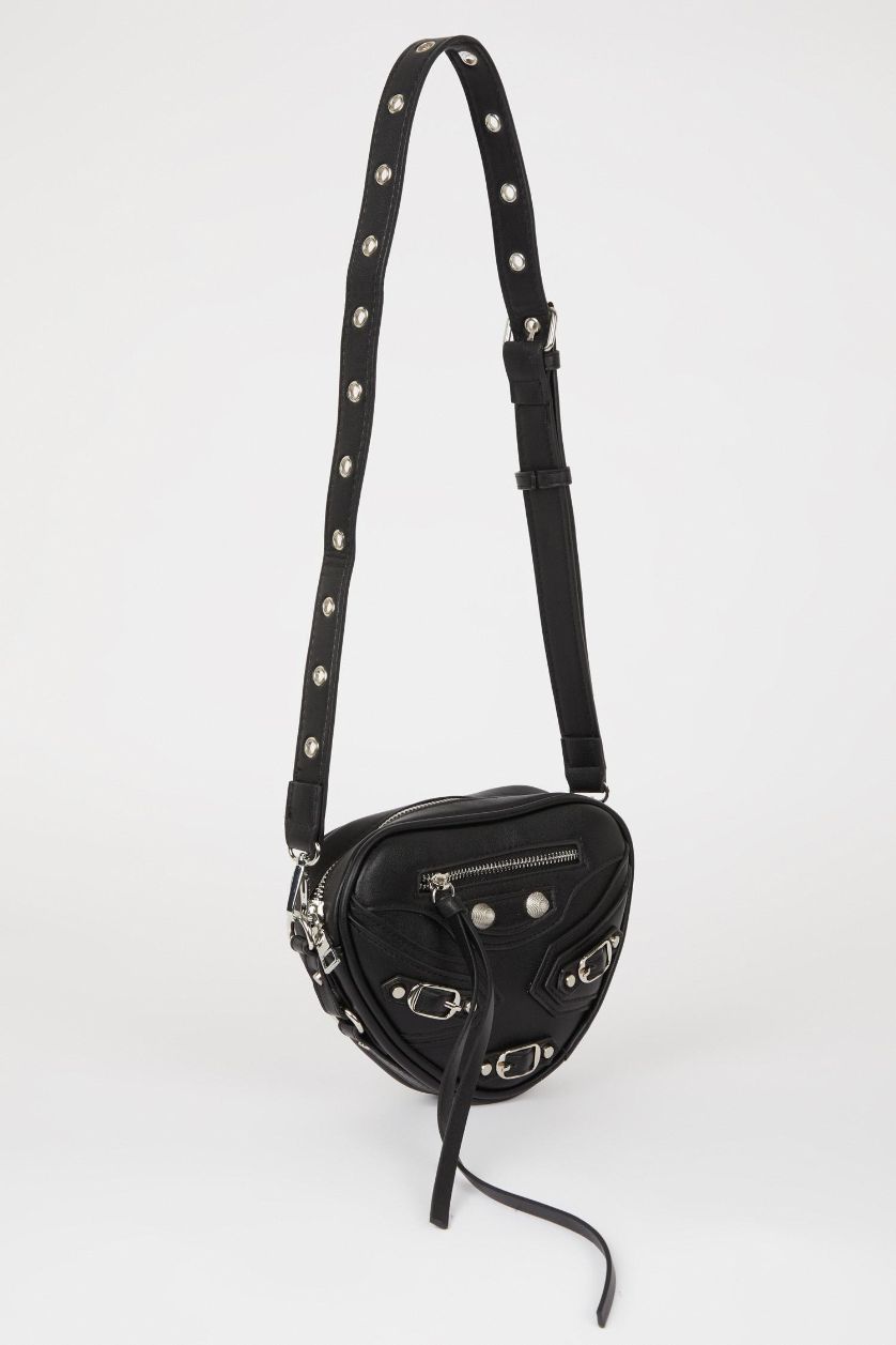 Kadın Siyah Kadın Suni Deri Omuz Çantası