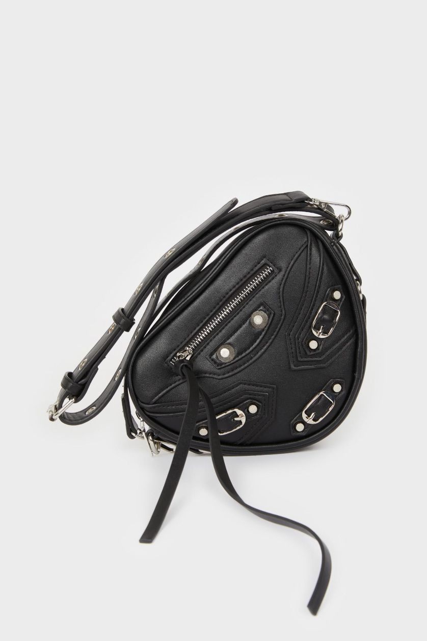 Kadın Siyah Kadın Suni Deri Omuz Çantası