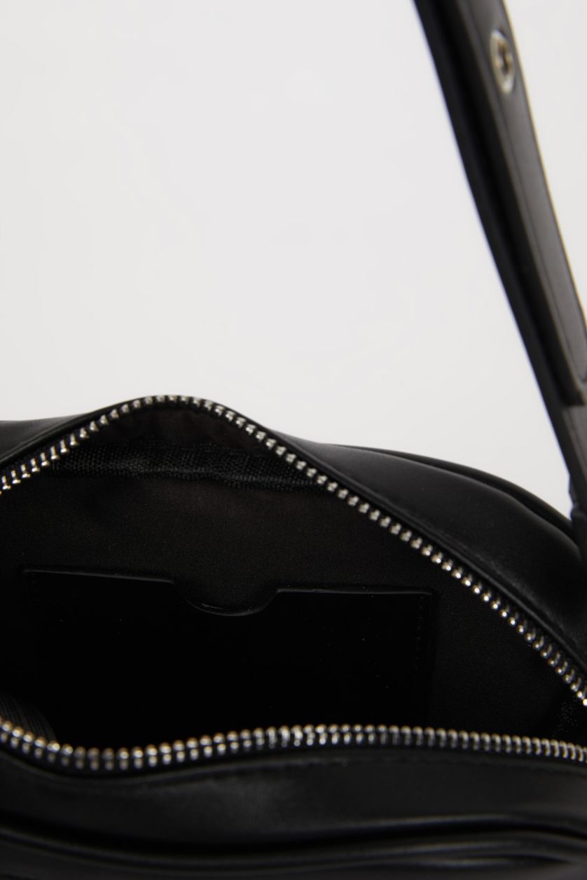 Kadın Siyah Kadın Suni Deri Omuz Çantası