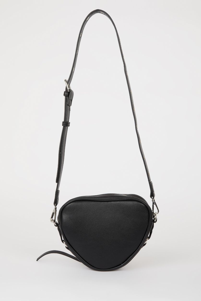 Kadın Siyah Kadın Suni Deri Omuz Çantası