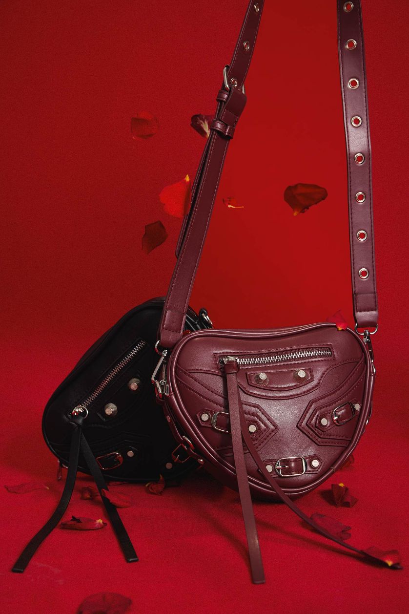 Kadın Siyah Kadın Suni Deri Omuz Çantası