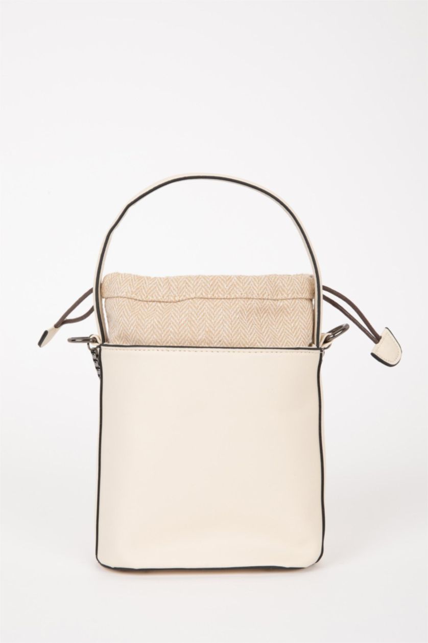 نساء بيج شنطة كتف نسائي جلد صناعي